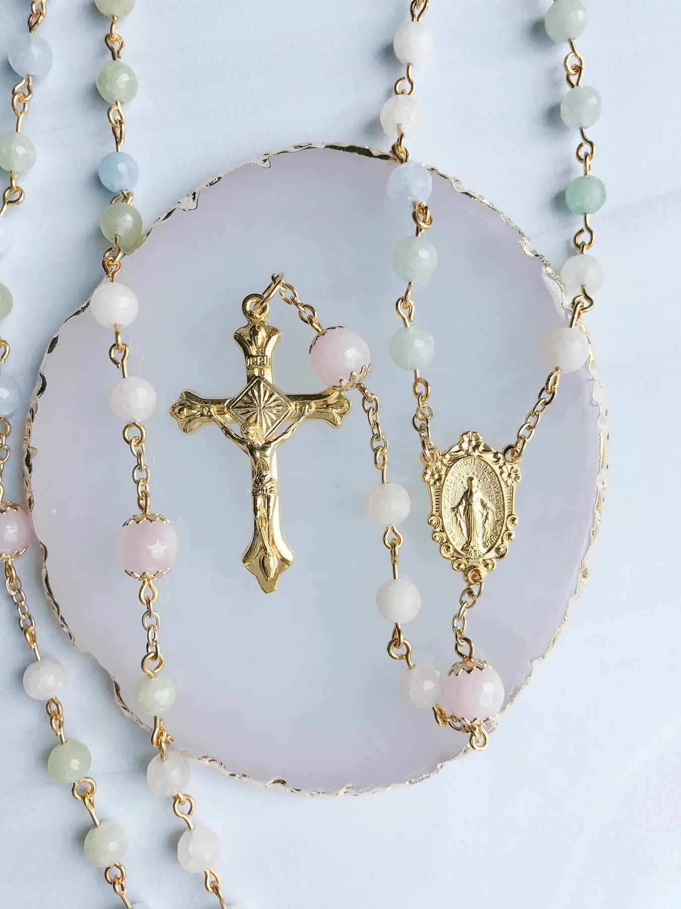 1 Catholic Rosaries - Handmade in the USA