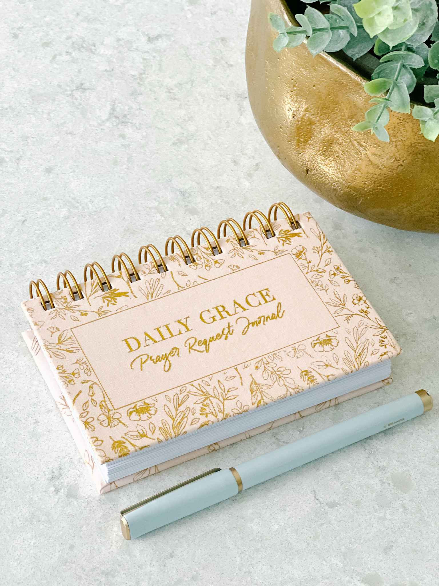 Mini Prayer Request Journal Blush House of Joppa