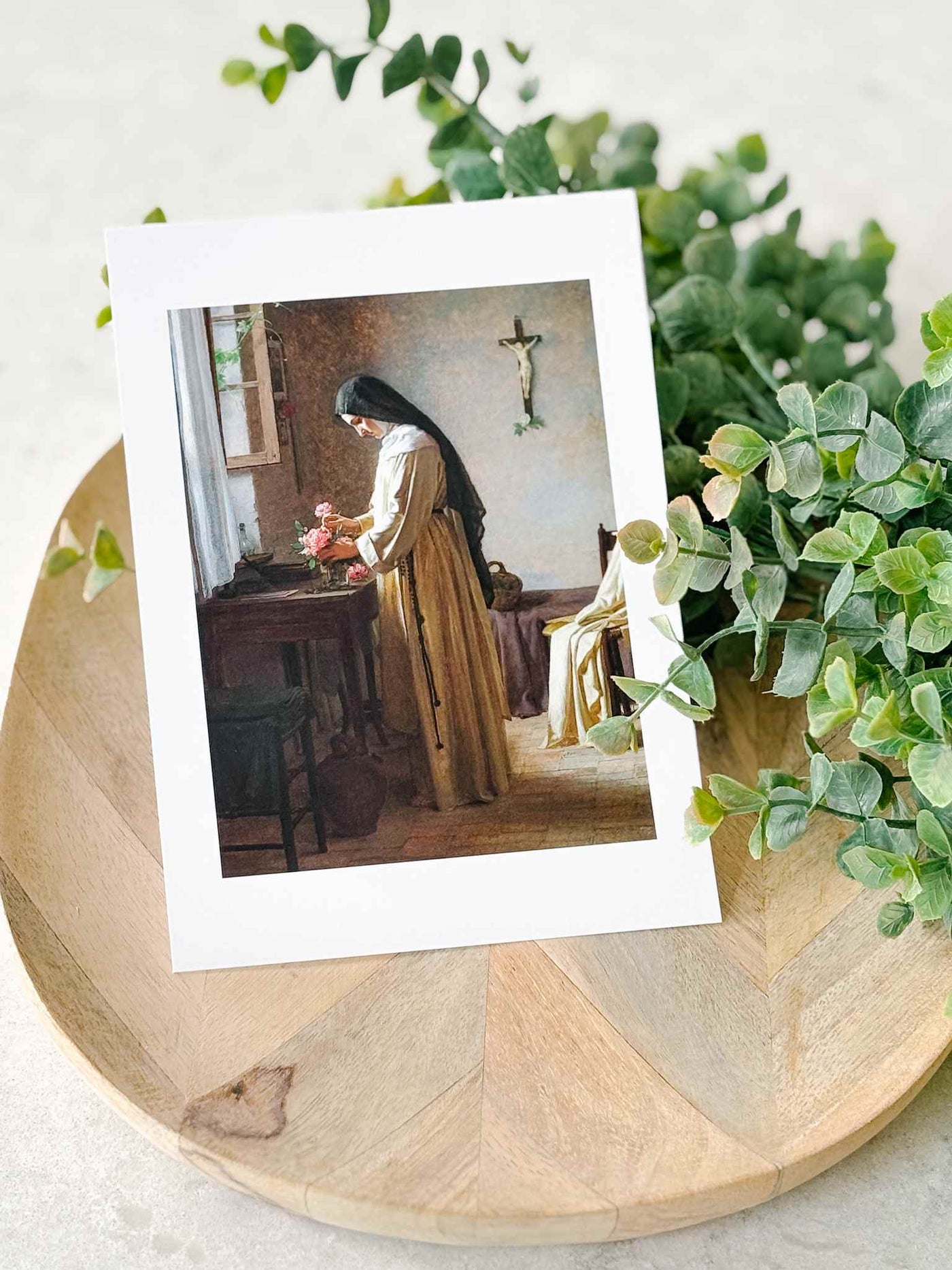 A Nun in Her Cell in the Morning - Print