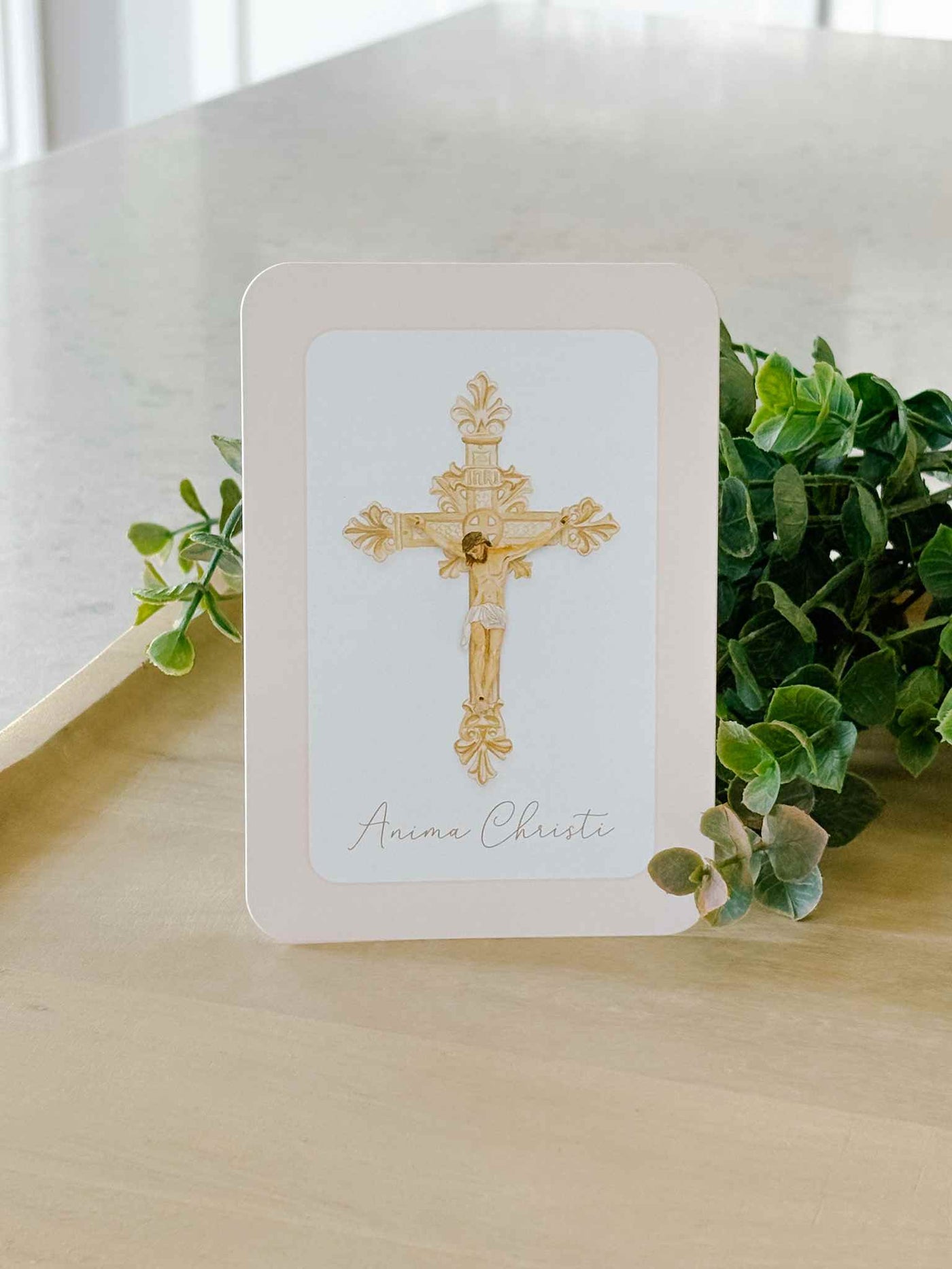 Anima Christi Prayer Card
