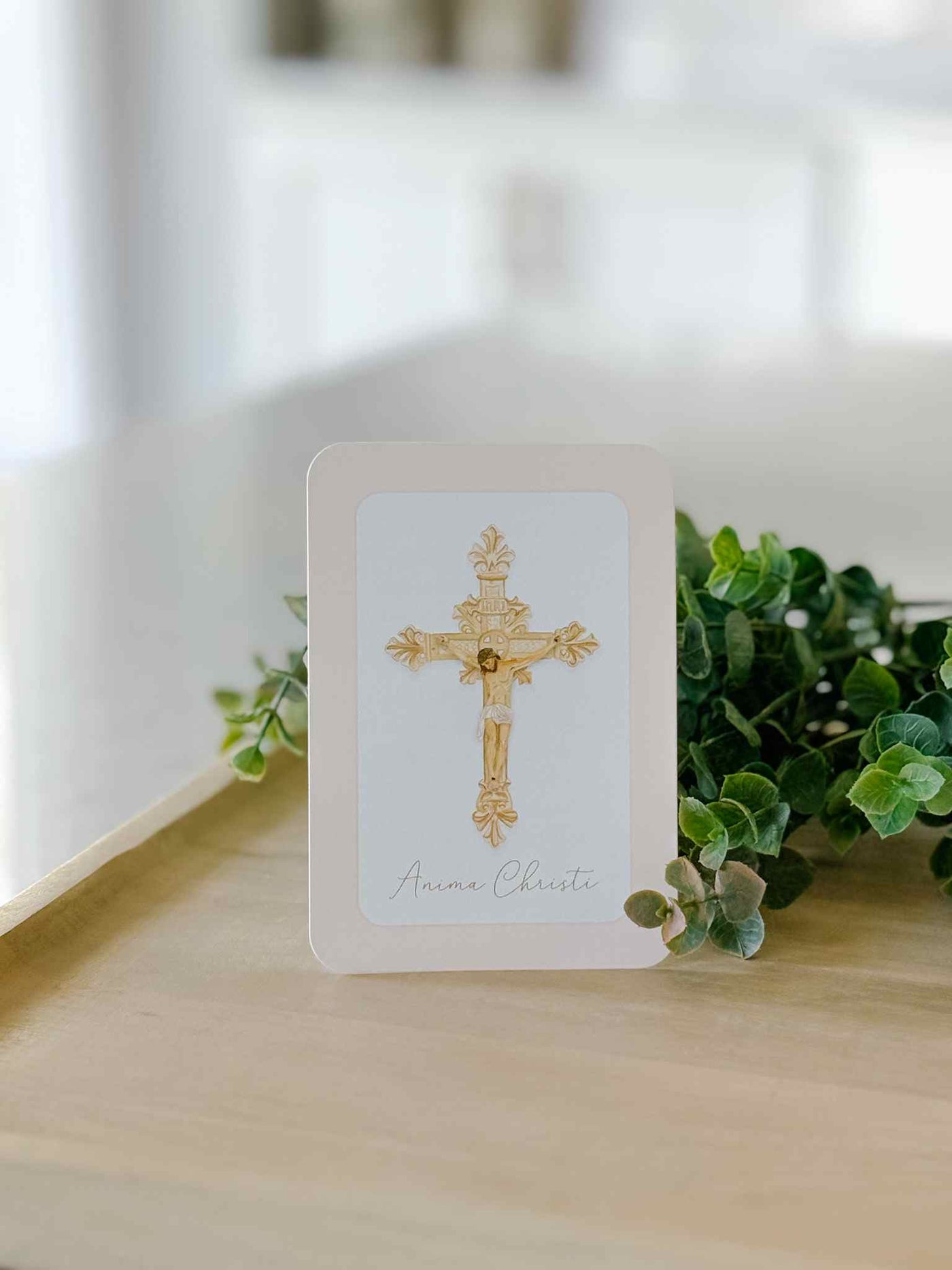 Anima Christi Prayer Card