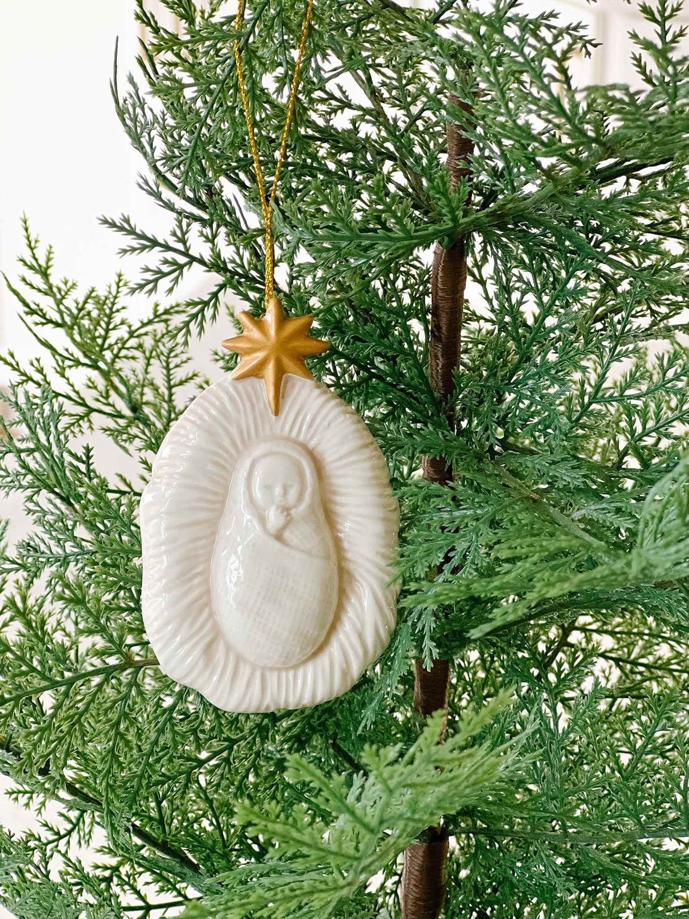 Babe in the Manger - Ornament