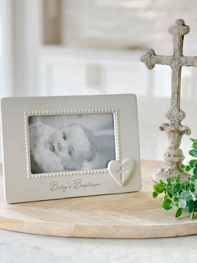 Baby's Baptism Frame