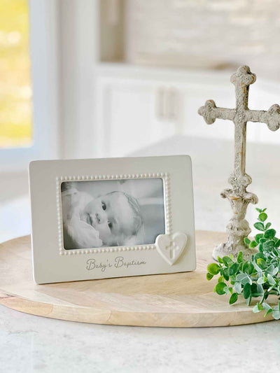 Baby's Baptism Frame