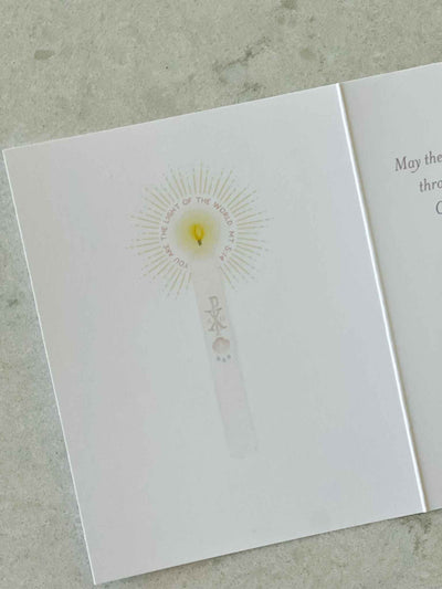 Baptism Sacrament - Rosary Card