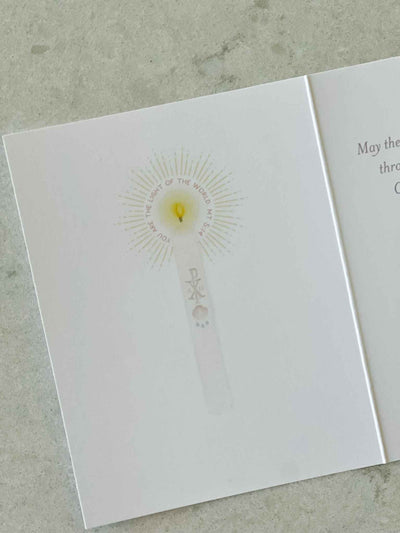 Baptism Sacrament - Rosary Card