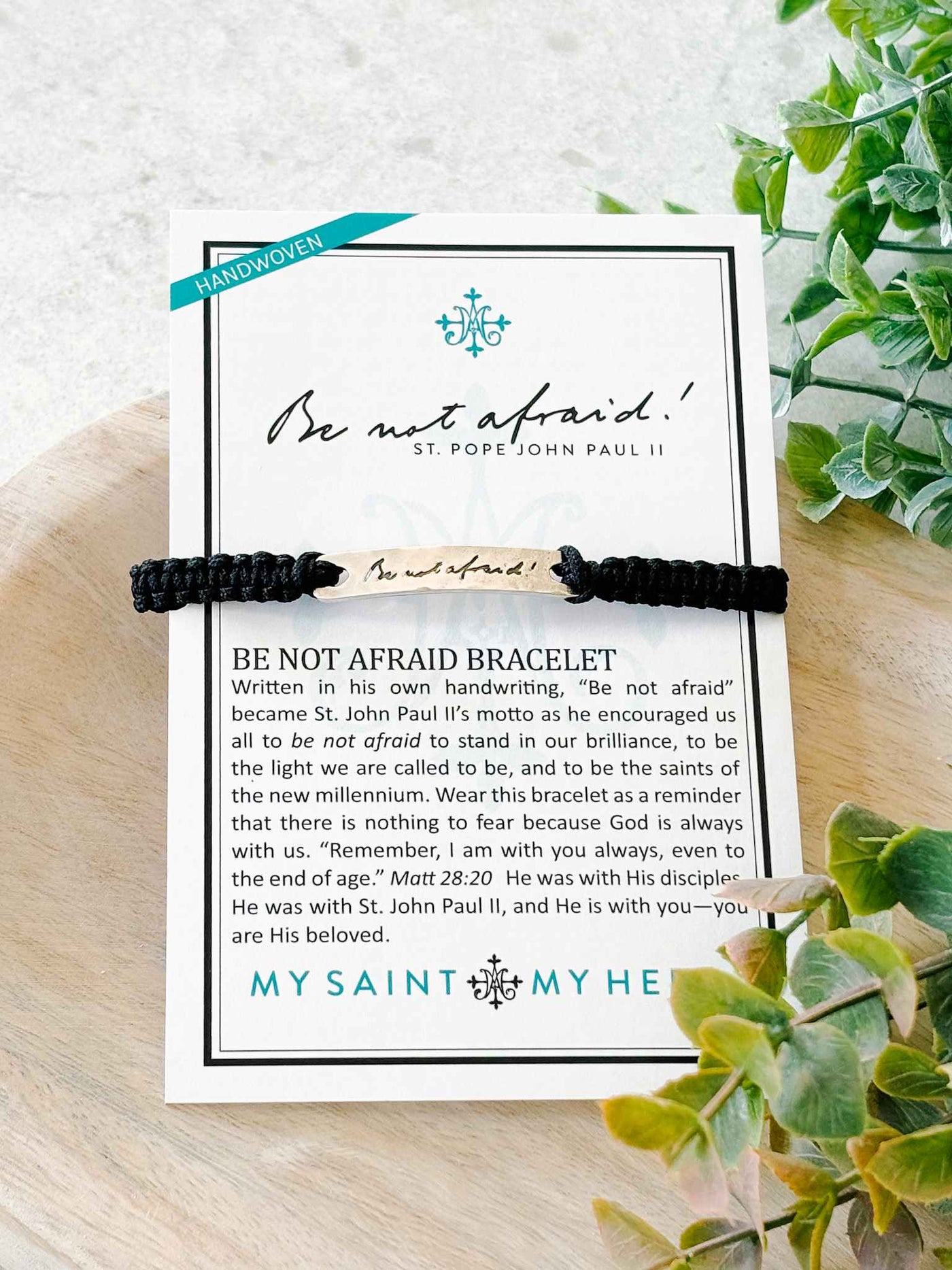 Be Not Afraid - Bracelet