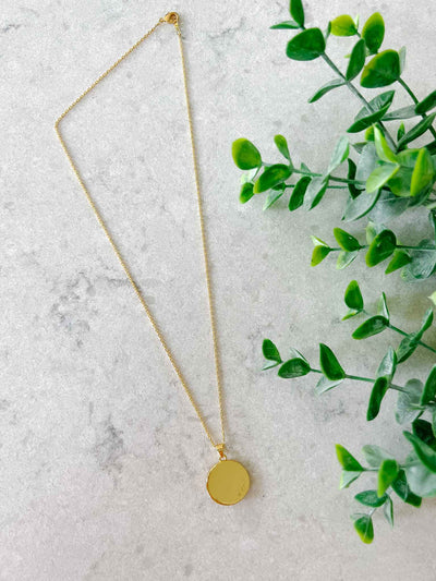Blessed Mother Necklace - Pink