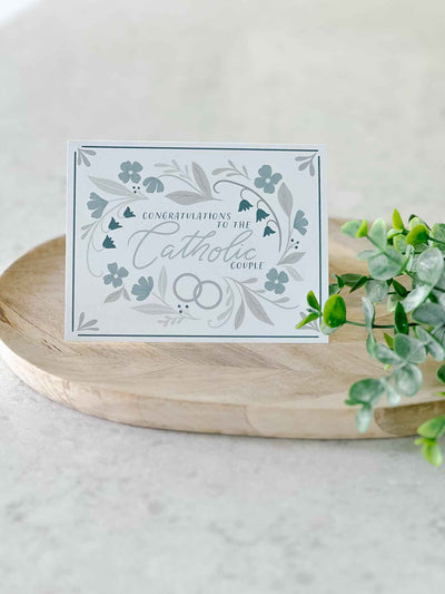 Catholic Wedding - Greeting Card