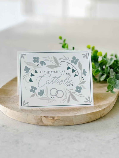 Catholic Wedding - Greeting Card