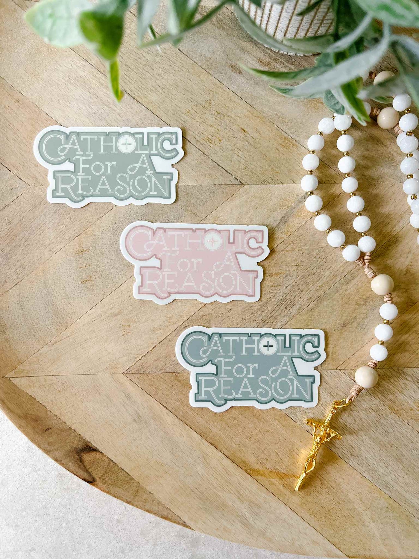 Catholic For A Reason - Sticker
