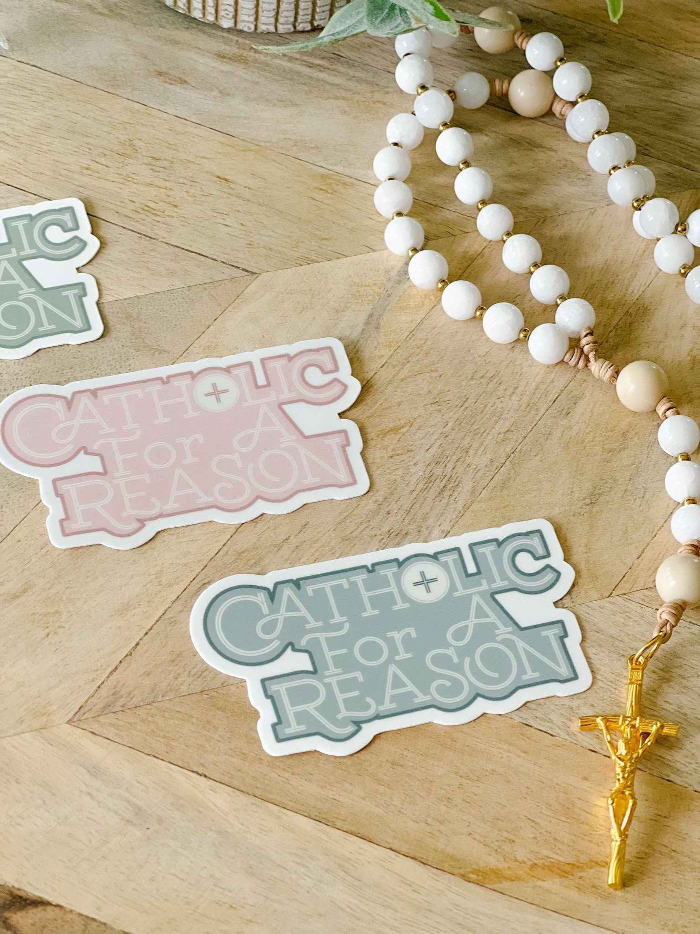 Catholic For A Reason - Sticker