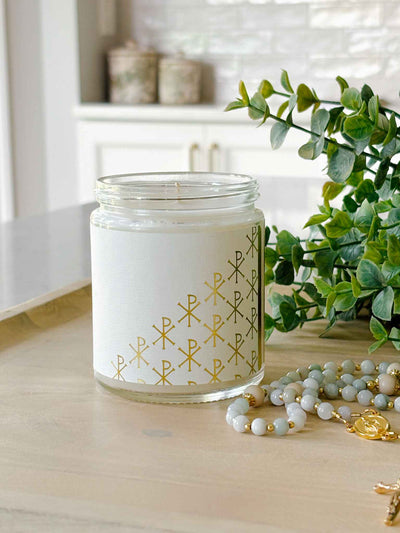 Chrism-Scented Candle + Basalm + Olive Oil + Frankensense