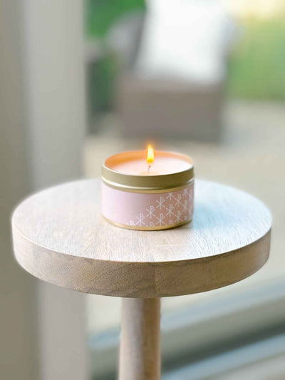 Chrism-Scented Tin Candle + Basalm + Olive Oil + Frankensense
