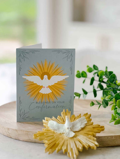 Confirmation Greeting Card - Slate