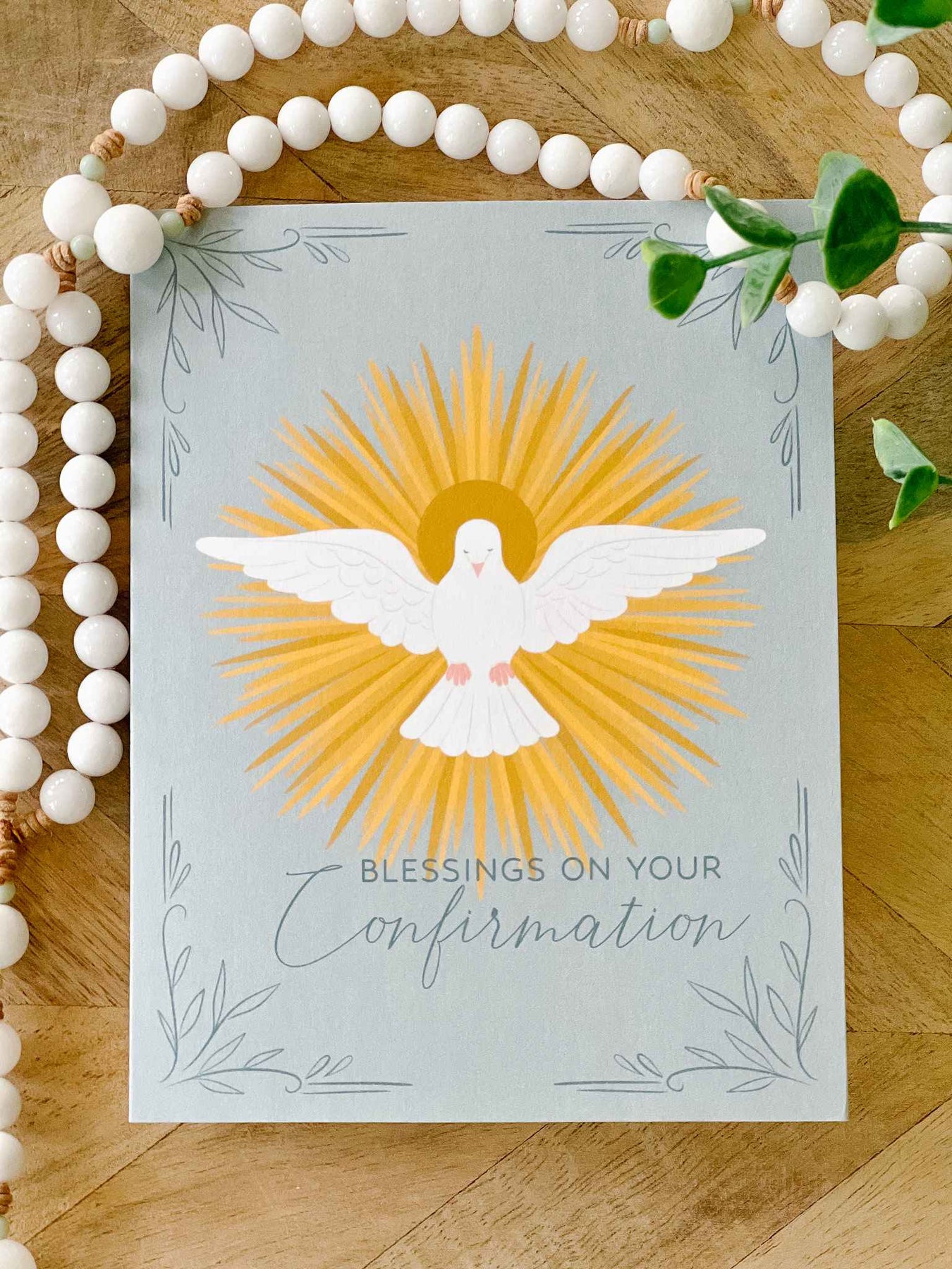 Confirmation Greeting Card - Slate – House of Joppa