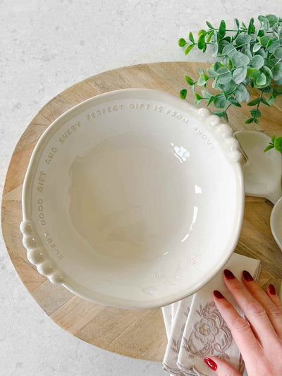 Every Good Gift Serving Bowl