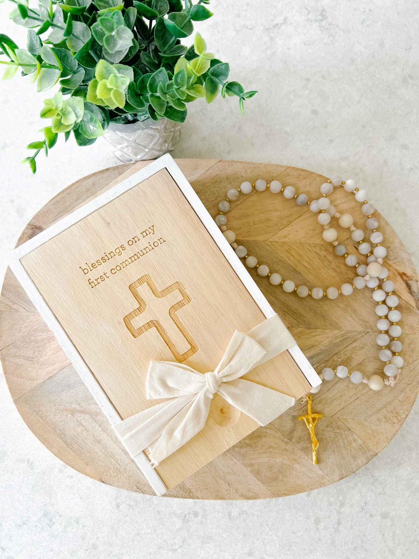 First Communion Prayer Box