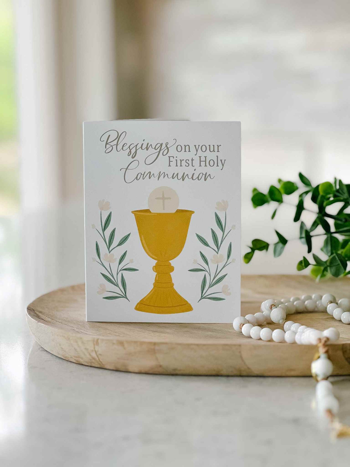 First Holy Communion Greeting Card