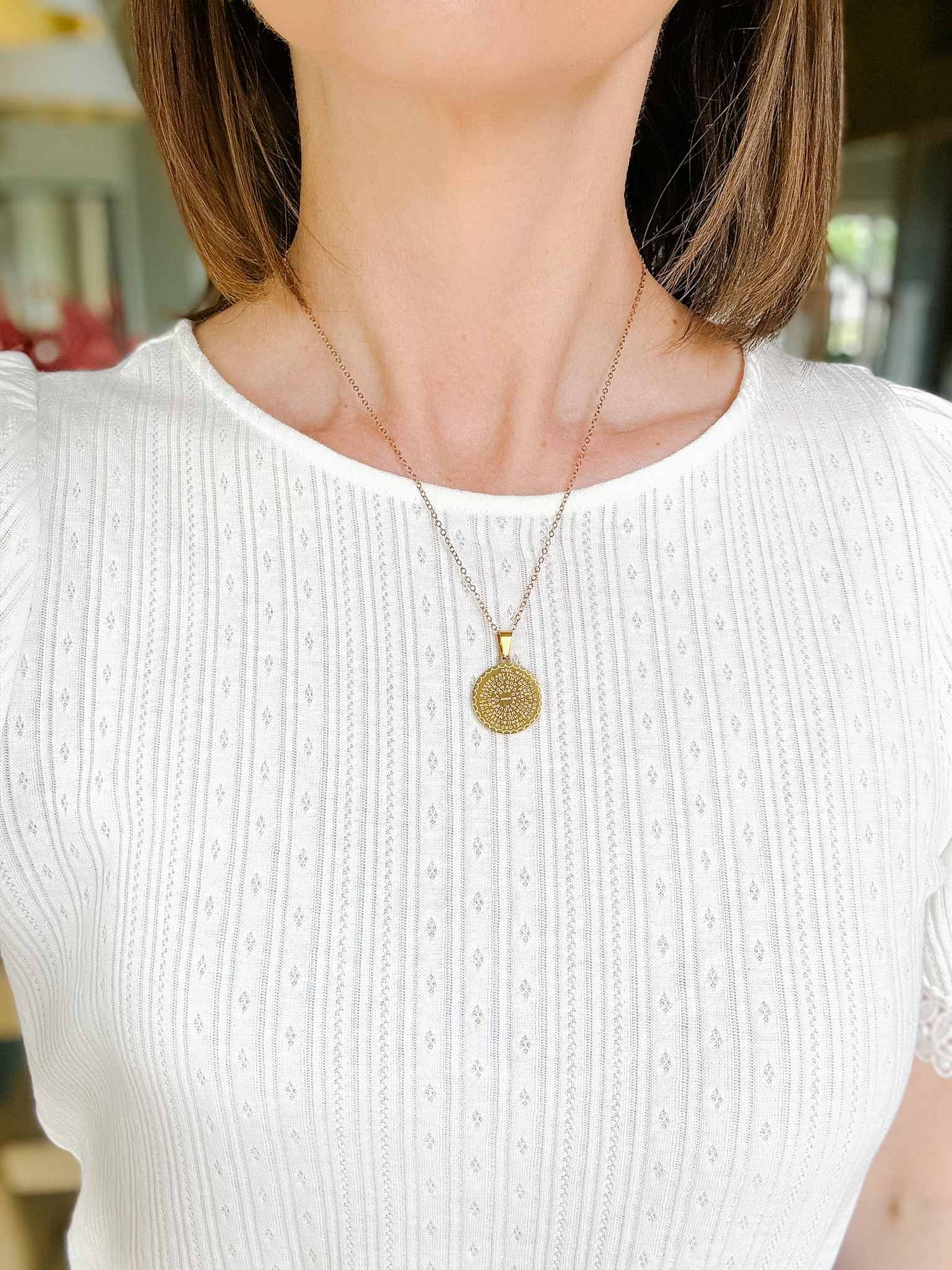 Hail Mary Prayer - Necklace