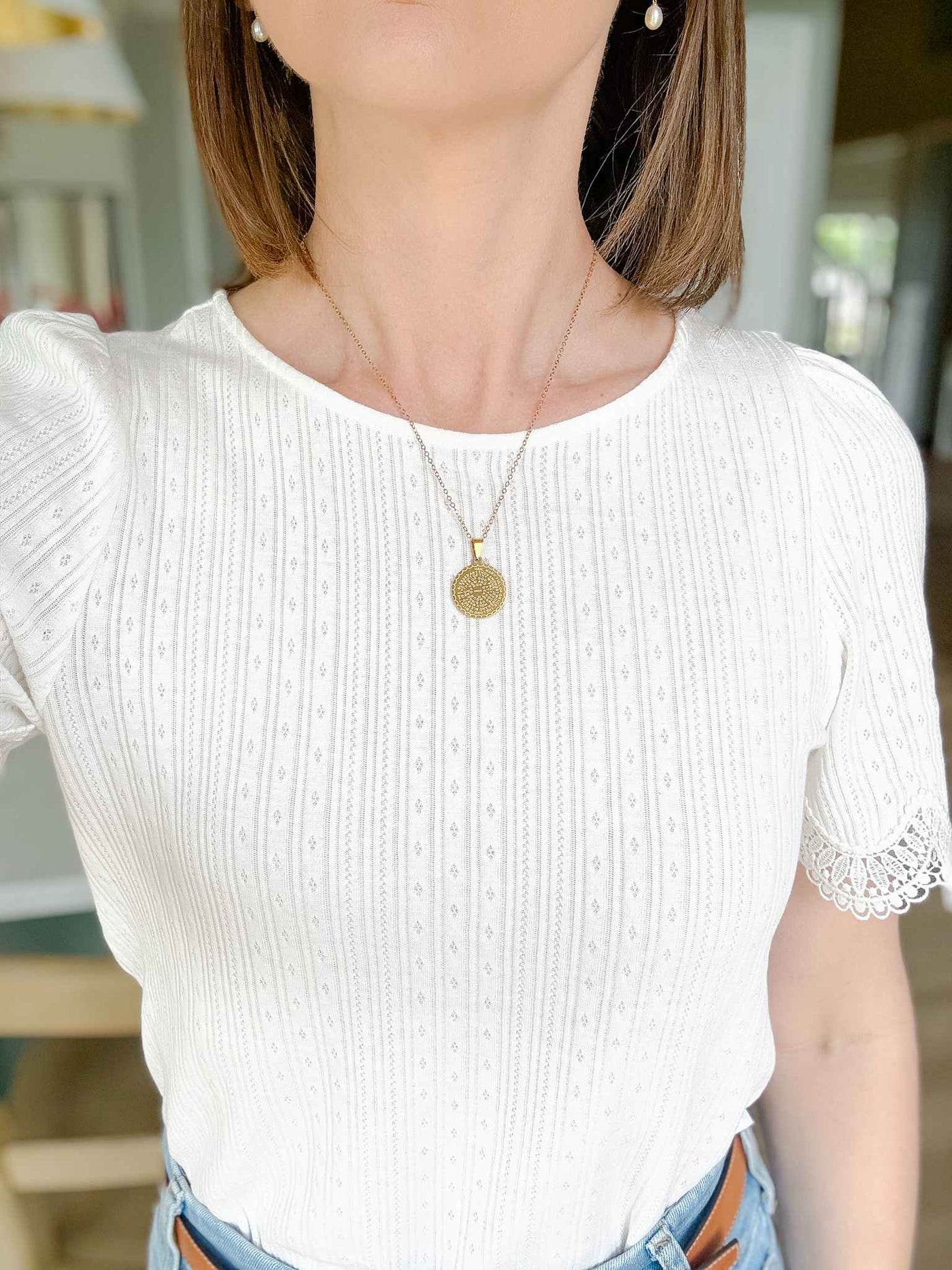 Hail Mary Prayer - Necklace