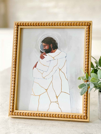 He Binds Up The Broken-hearted - Print