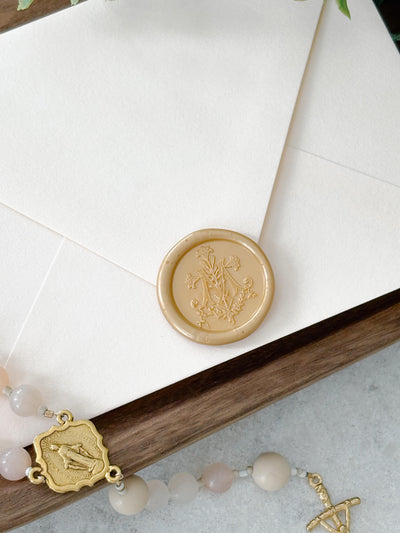 Catholic Wax Seals - Auspice Maria