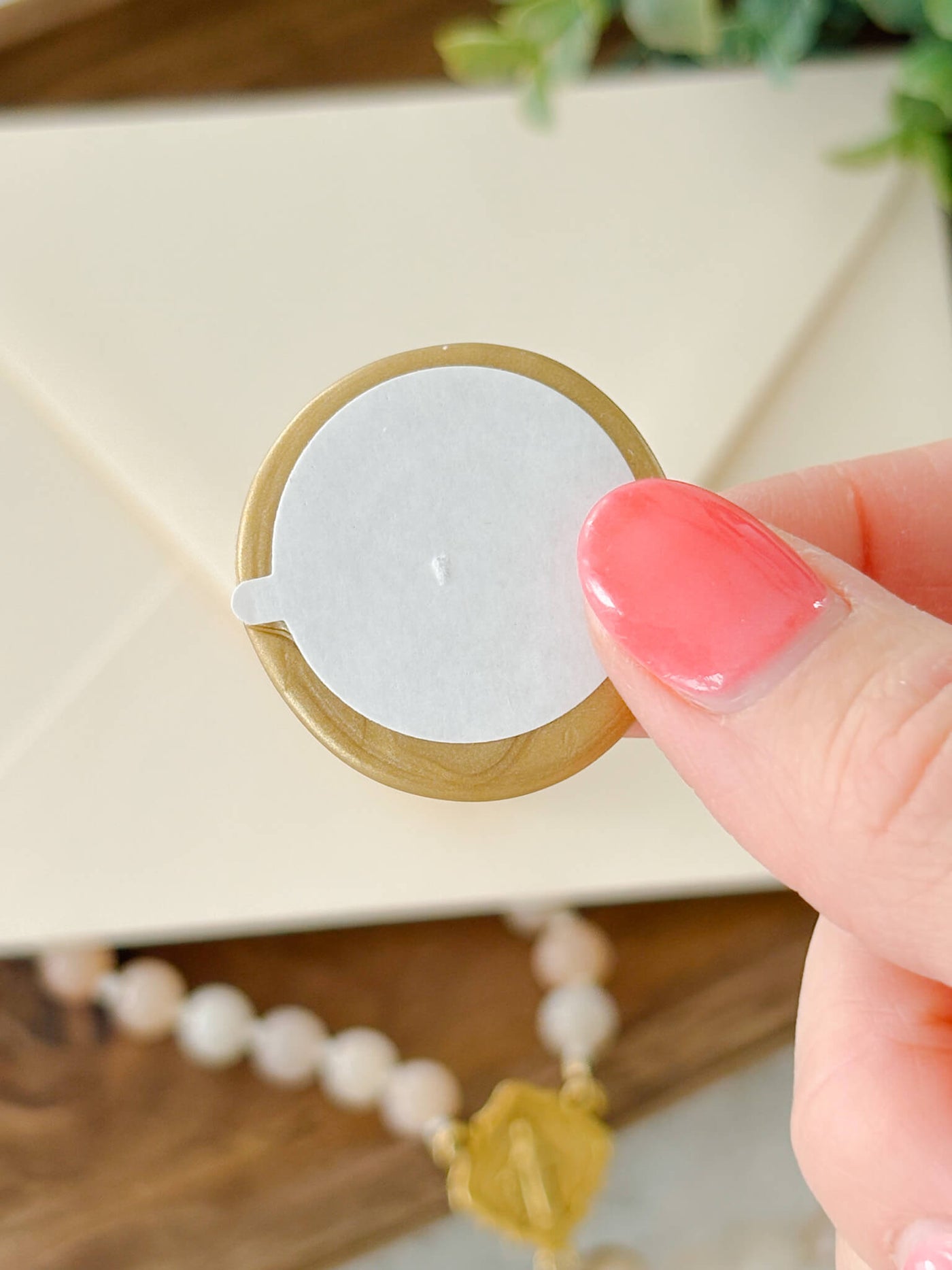 Catholic Wax Seals - Auspice Maria