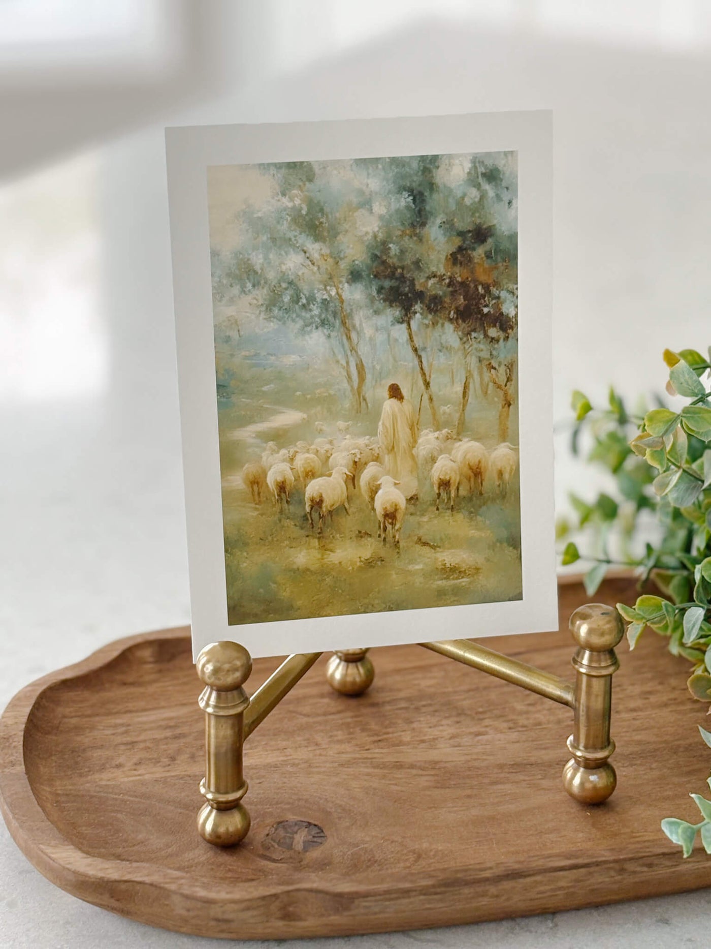 Safe in His Care - Print