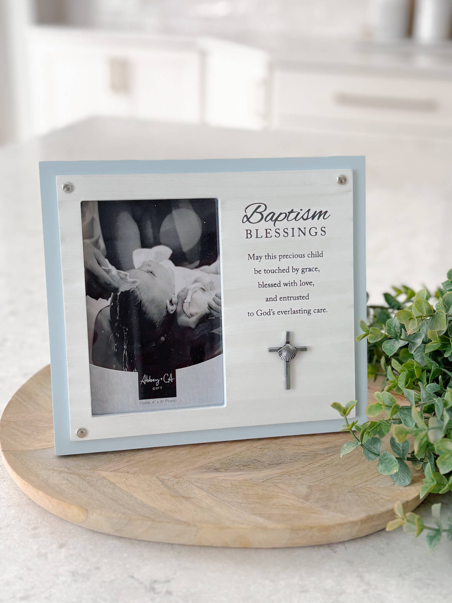 Baptism Frame - Blue – House of Joppa