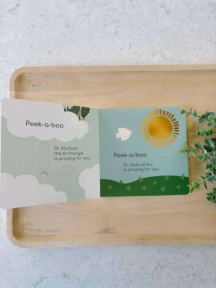 Peek-A-Boo Saints Catholic Board Book