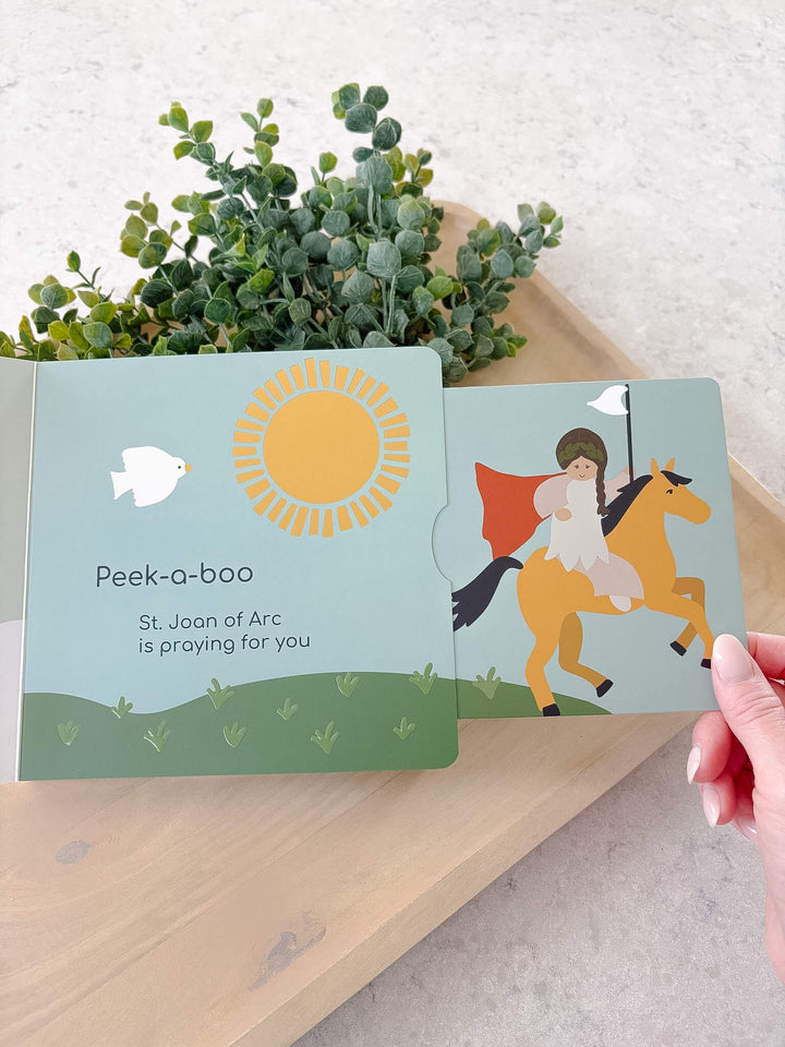 Peek-A-Boo Saints Catholic Board Book