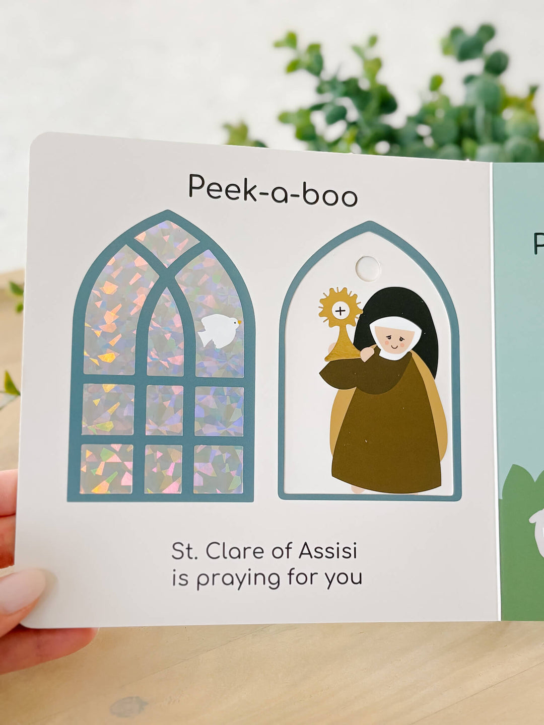 Peek-A-Boo Saints Catholic Board Book