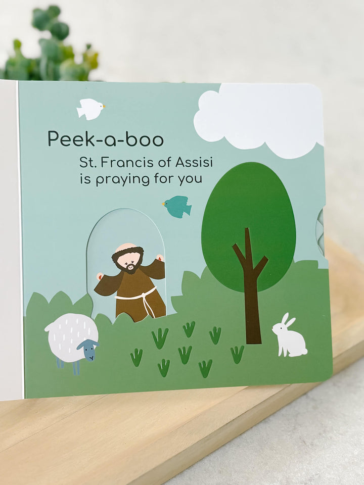 Peek-A-Boo Saints Catholic Board Book