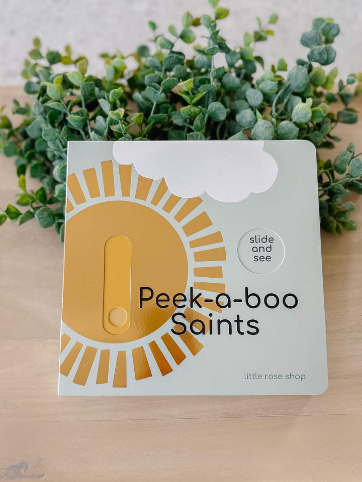 Peek-A-Boo Saints Catholic Board Book