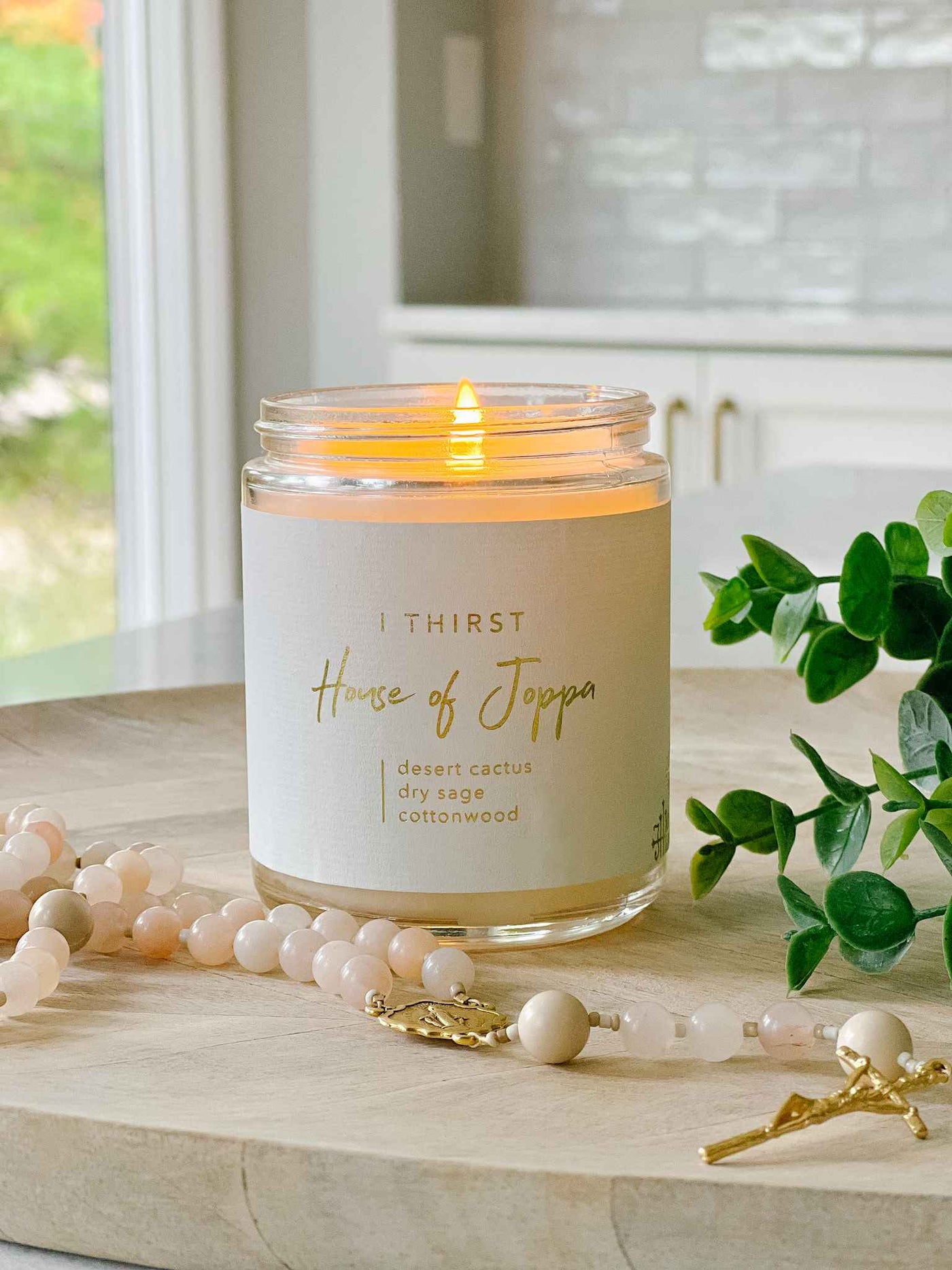 I Thirst Candle - Desert Cactus + Dry Sage + Cottonwood