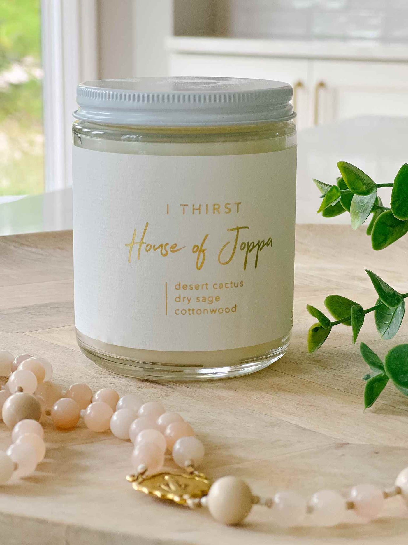 I Thirst Candle - Desert Cactus + Dry Sage + Cottonwood