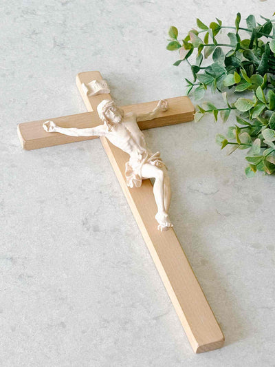 Italian Wooden Crucifix
