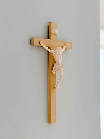 Italian Wooden Crucifix