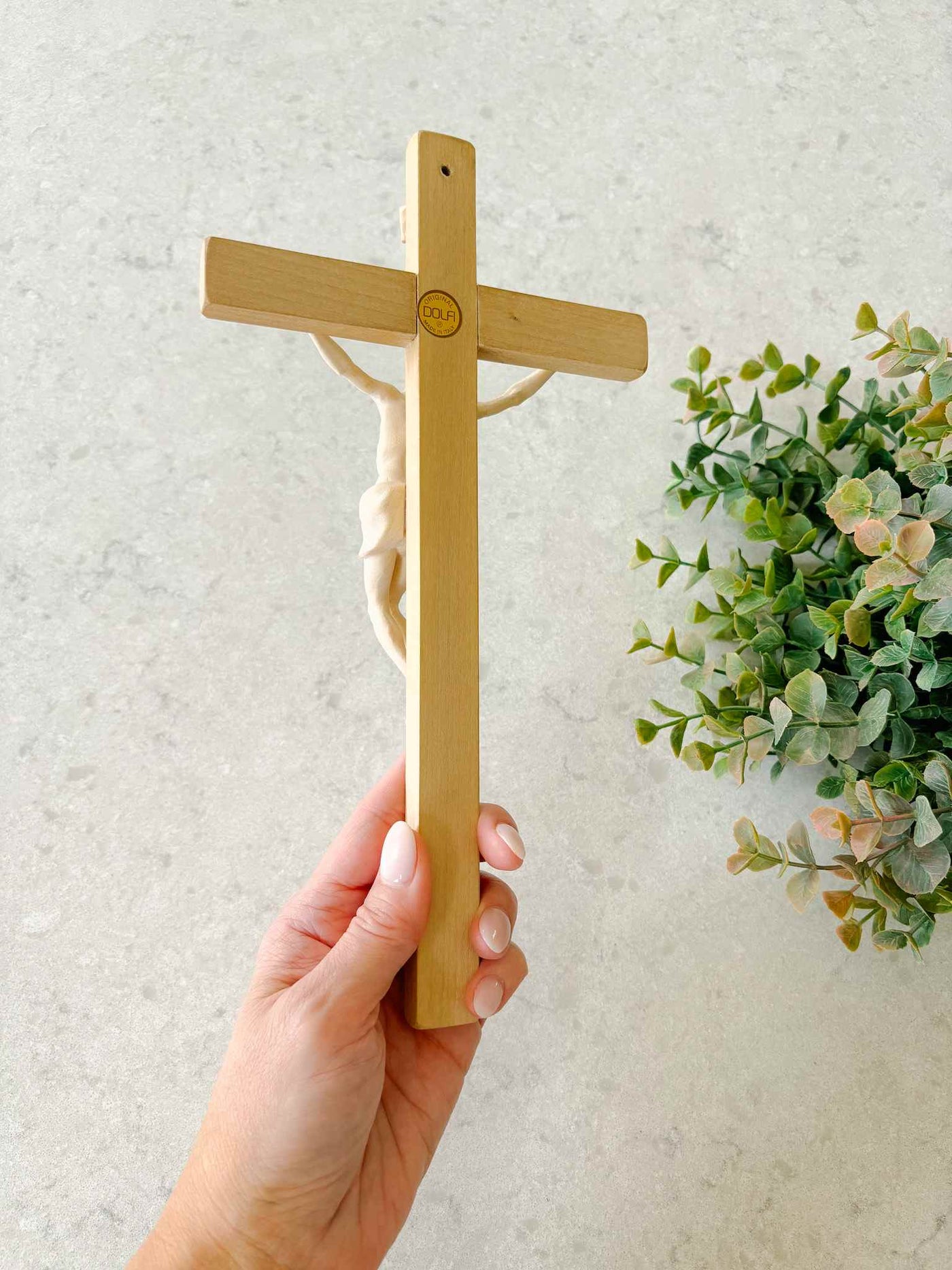Italian Wooden Crucifix