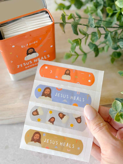 Jesus Heals Bandages