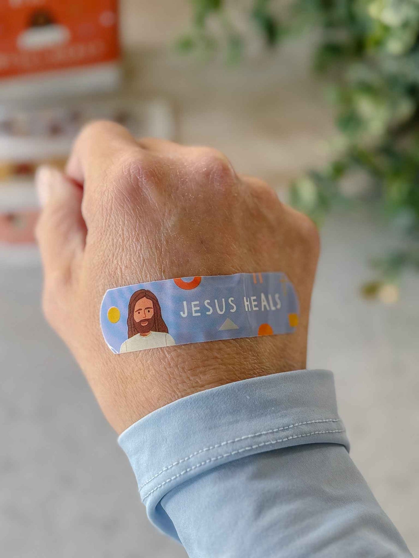 Jesus Heals Bandages
