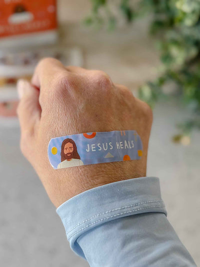 Jesus Heals Bandages
