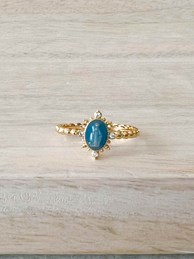 Lady Lourdes Ring- French Blue