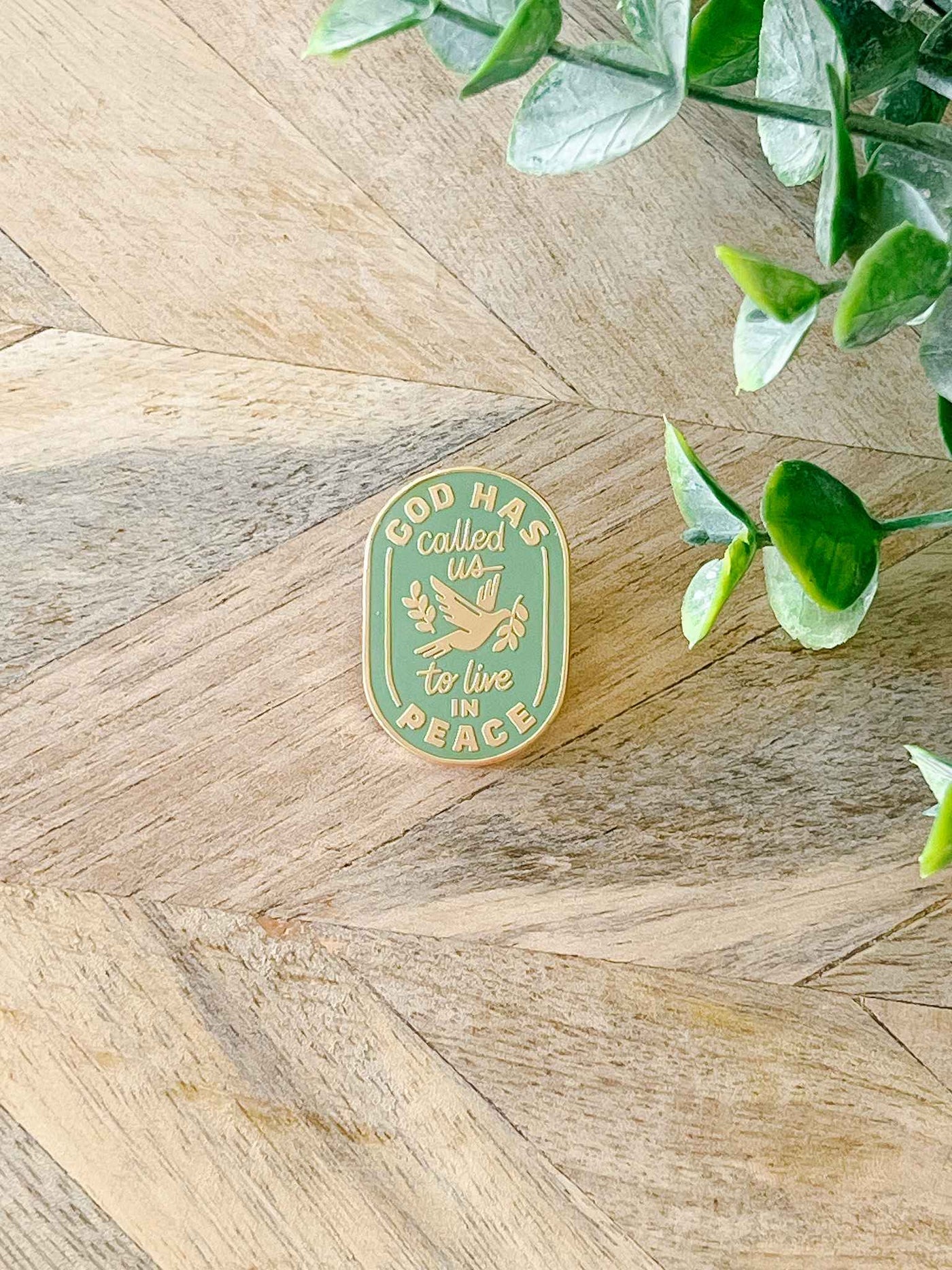 Live In Peace - Pin
