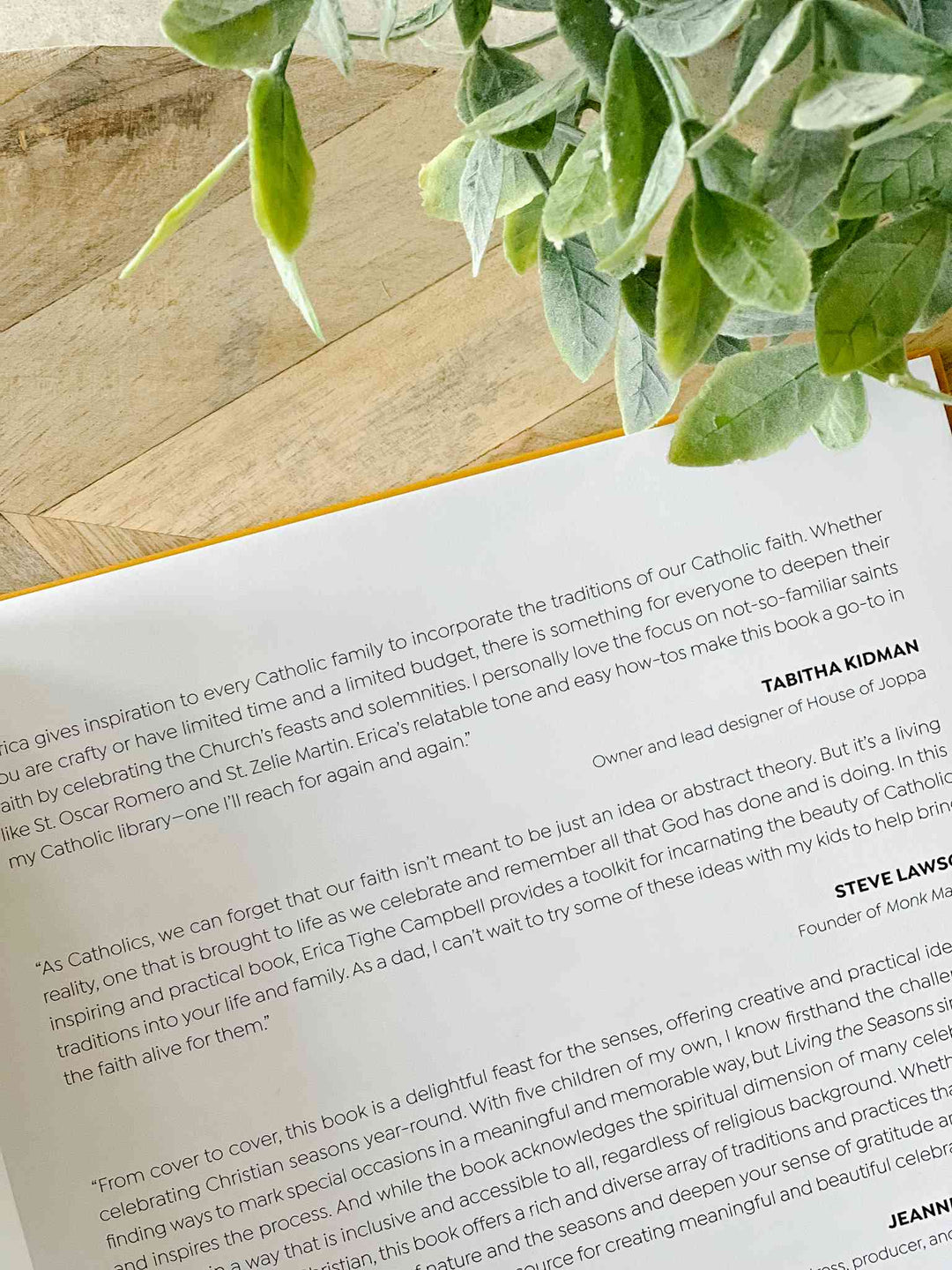 Living the Seasons Book