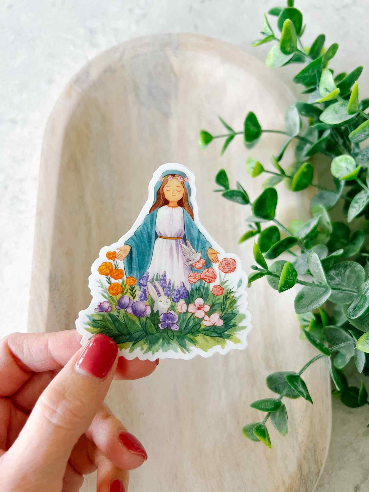 Mary's Garden - Sticker