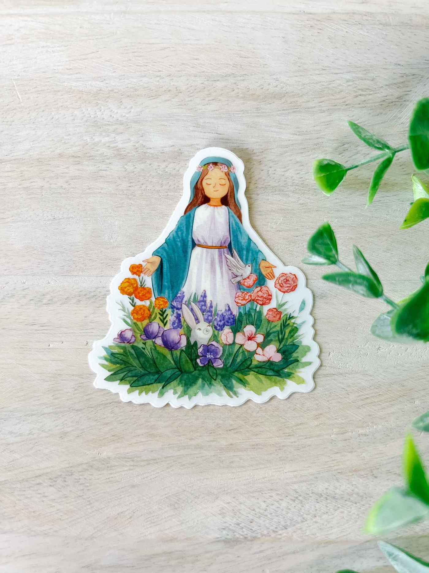 Mary's Garden - Sticker