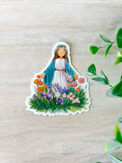 Mary's Garden - Sticker