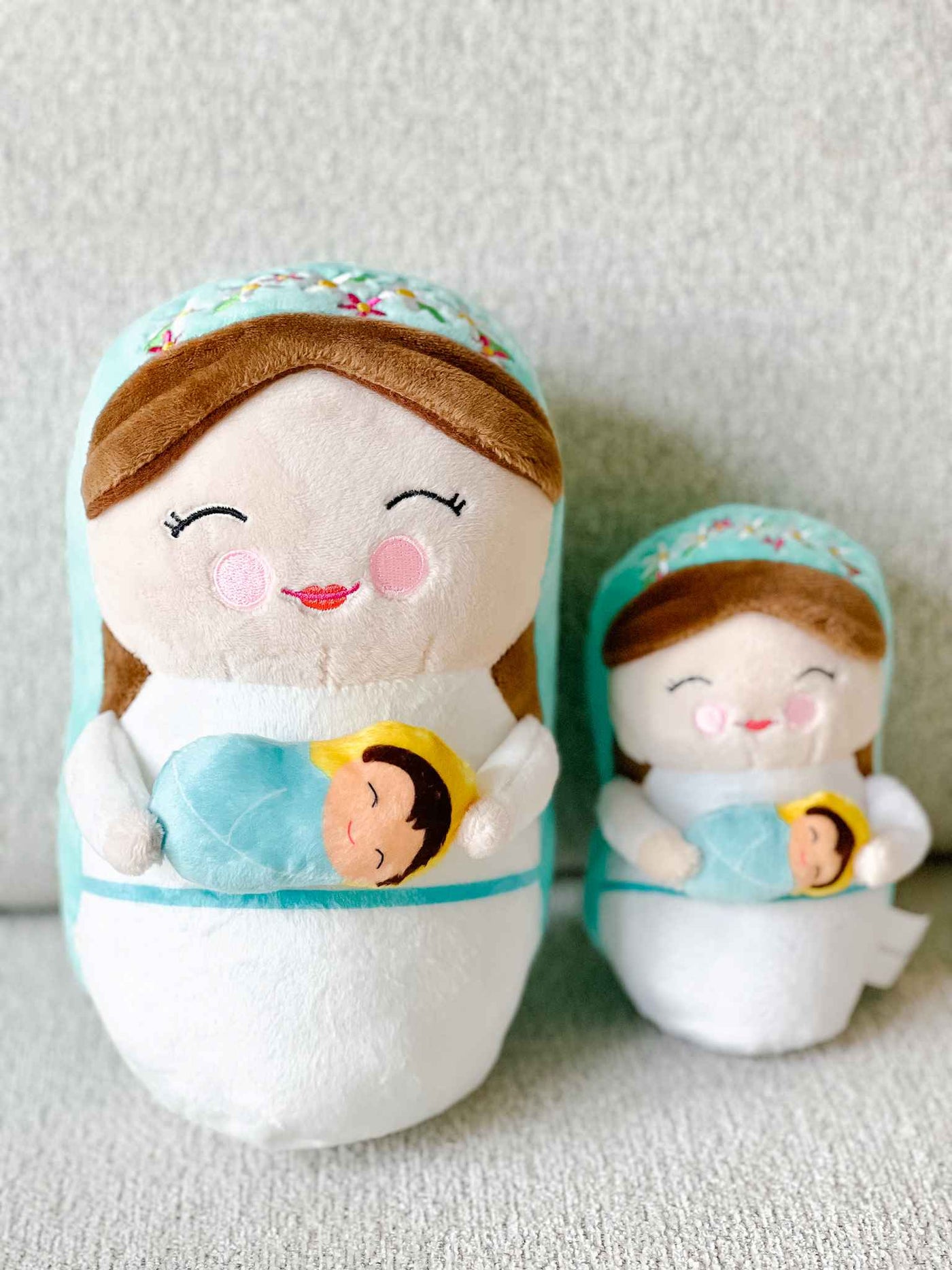 Mini Mother Mary Plush Doll